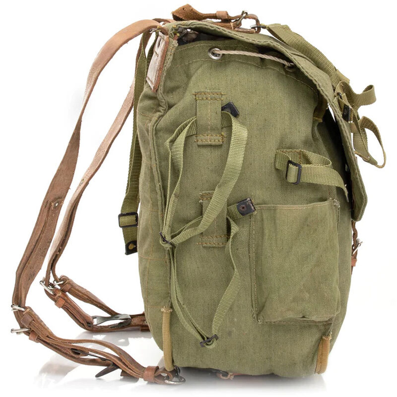 Romanian Military Canvas Backpack with Helmet Straps, , large image number 3